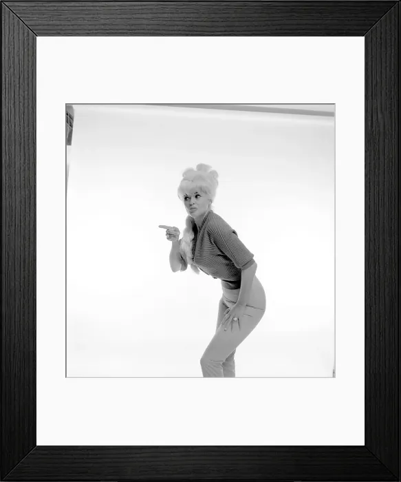 Framed Print : Jayne Mansfield Portrait Session Framed Print : Jayne Mansfield Portrait Session