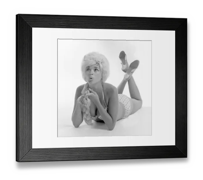 Framed Print : Jayne Mansfield Portrait Session Framed Print : Jayne Mansfield Portrait Session