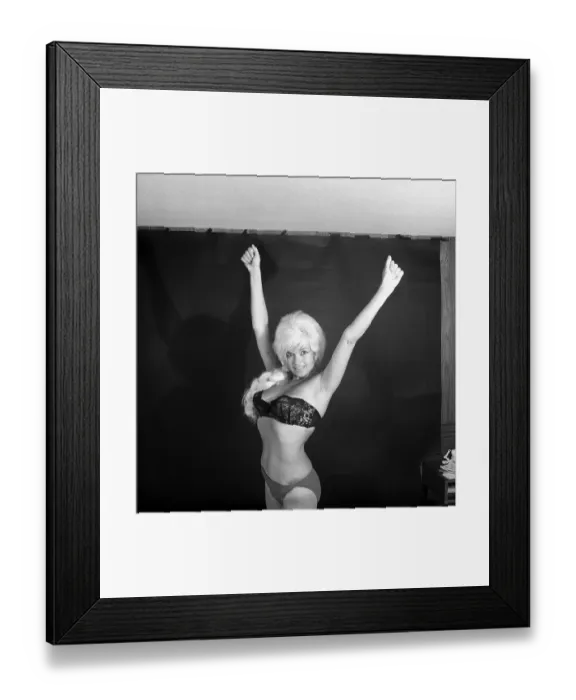 Framed Print : Jayne Mansfield Portrait Session Framed Print : Jayne Mansfield Portrait Session