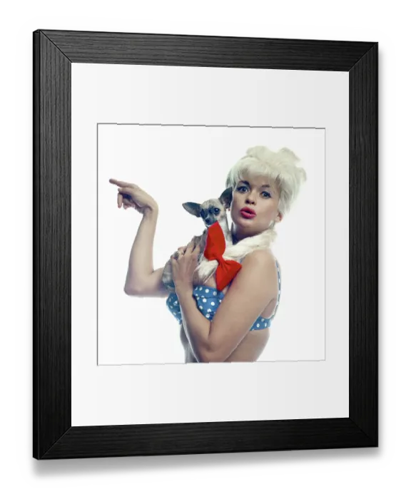 Framed Print : Jayne Mansfield Portrait Session Framed Print : Jayne Mansfield Portrait Session