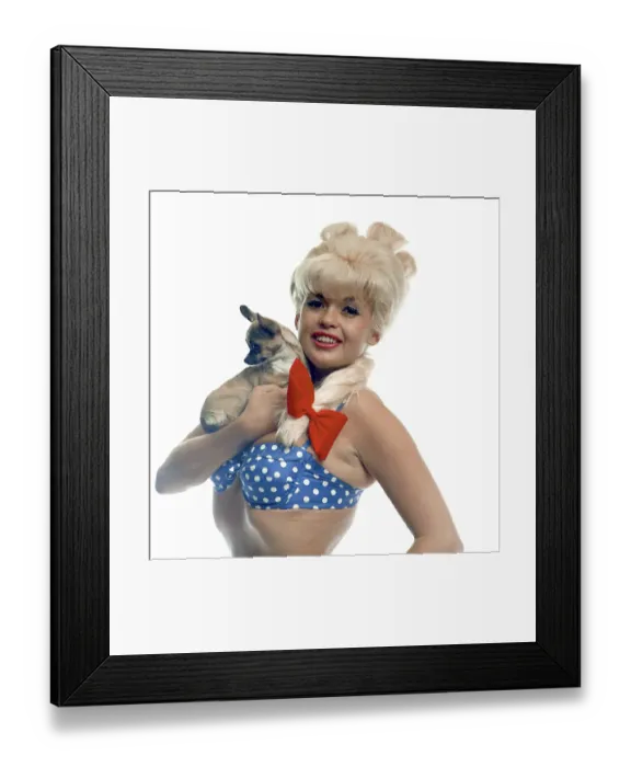 Framed Print : Jayne Mansfield Portrait Session Framed Print : Jayne Mansfield Portrait Session