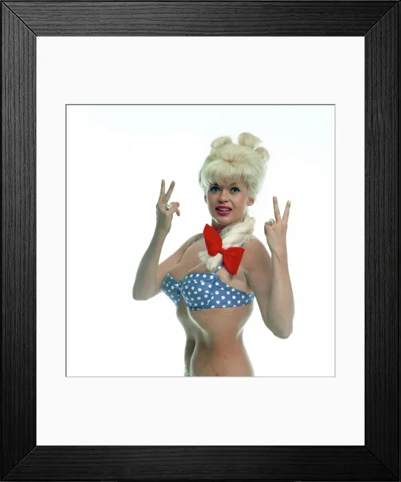 Framed Print : Jayne Mansfield Portrait Session Framed Print : Jayne Mansfield Portrait Session