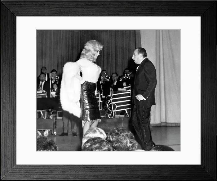 Framed Print : Edie Adams As Jayne Mansfield Framed Print : Edie Adams As Jayne Mansfield