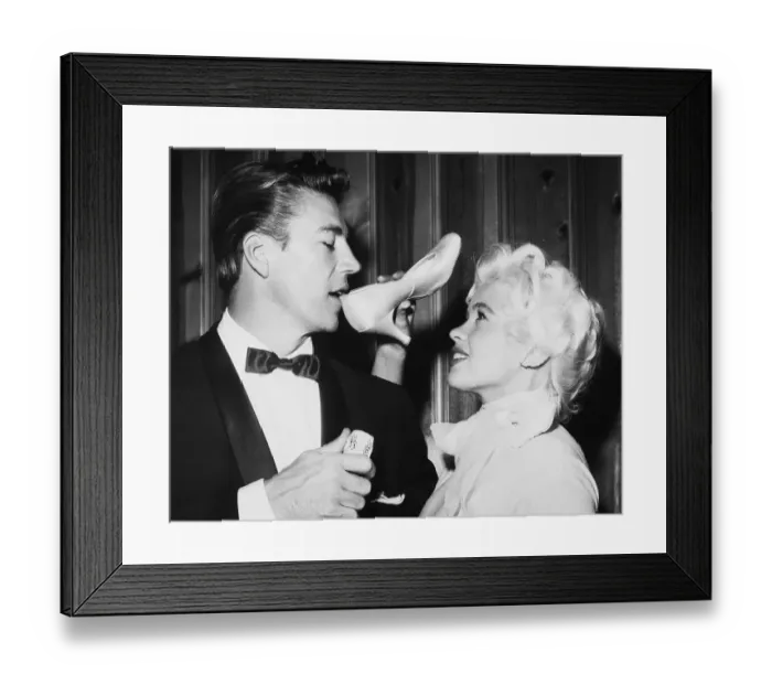 Framed Print : Mansfield Marries Hargitay Framed Print : Mansfield Marries Hargitay