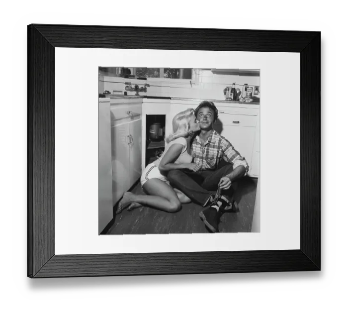 Framed Print : Lance Fuller & Jayne Mansfield Framed Print : Lance Fuller & Jayne Mansfield