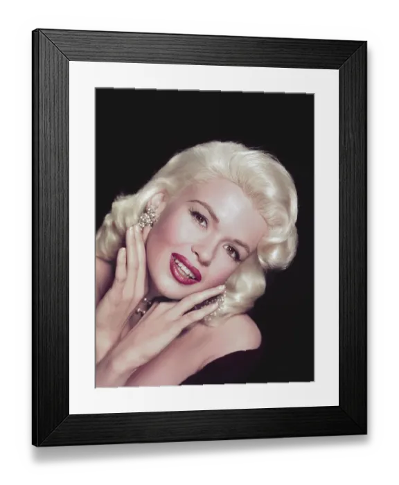 Framed Print : Jayne Mansfield Portrait Framed Print : Jayne Mansfield Portrait