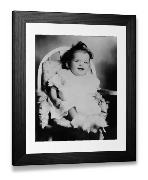 Framed Print : Portrait Of The Actress As A Young Girl Framed Print : Portrait Of The Actress As A Young Girl