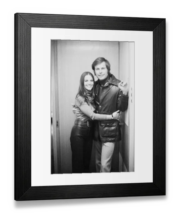 Framed Print : Robert Wagner and Natalie Wood