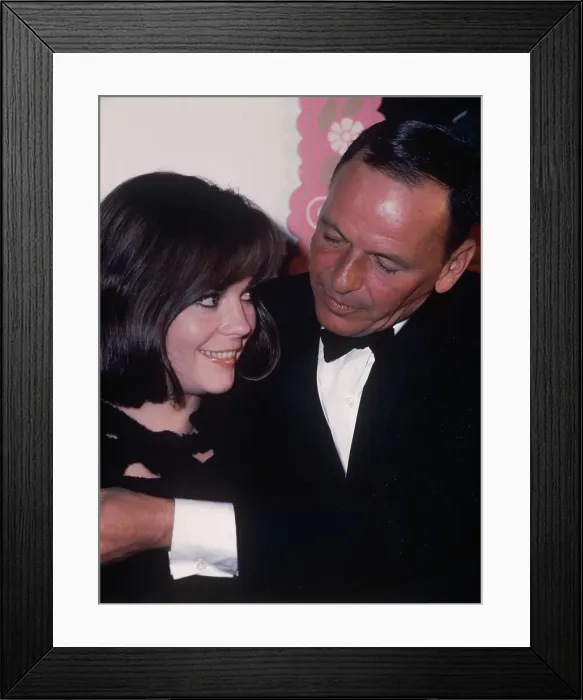 Framed Print : Natalie Wood and Frank Sinatra Framed Print : Natalie Wood and Frank Sinatra