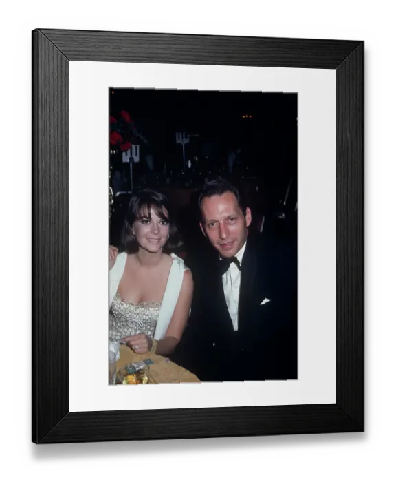 Framed Print : Natalie Wood and a friend Framed Print : Natalie Wood and a friend