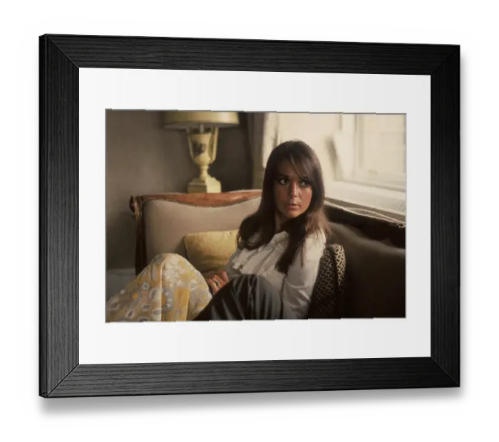 Framed Print : Portarit Of Natalie Wood