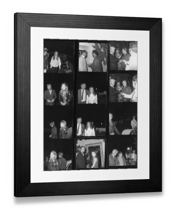 Framed Print : Poor People's March Fund Raiser Meeting