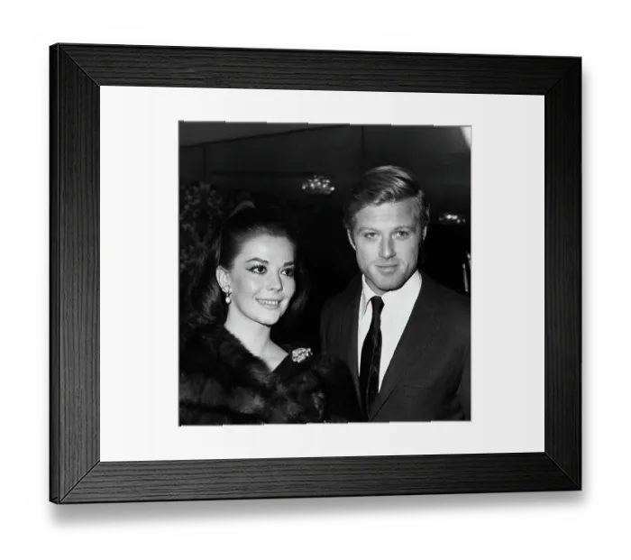 Framed Print : Robert Redford And Natalie Wood Framed Print : Robert Redford And Natalie Wood