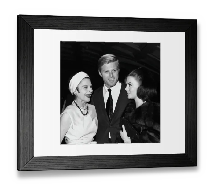 Framed Print : Robert Redford, Natalie Wood And Ruth Gordon Framed Print : Robert Redford, Natalie Wood And Ruth Gordon