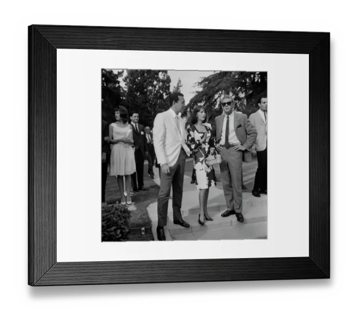Framed Print : Young Citizens For Johnson Barbecue, 1964 Framed Print : Young Citizens For Johnson Barbecue, 1964
