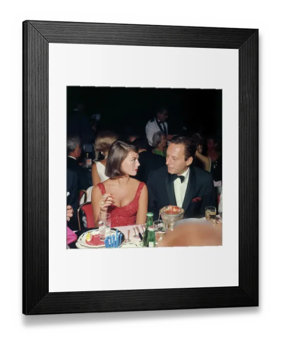 Framed Print : Natalie Wood and Arthur Loew Jr