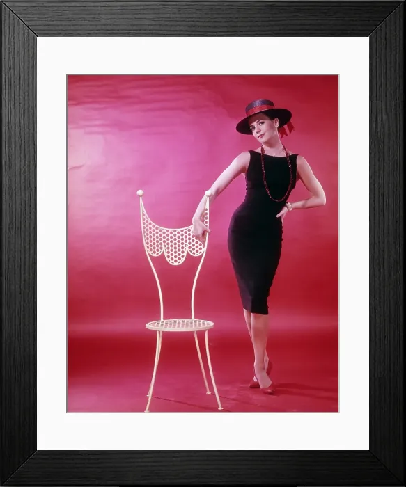 Framed Print : Natalie In Pink Framed Print : Natalie In Pink