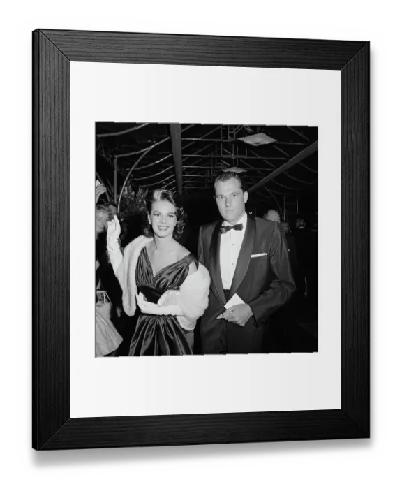 Framed Print : Natalie Wood and Nicky Hilton Framed Print : Natalie Wood and Nicky Hilton