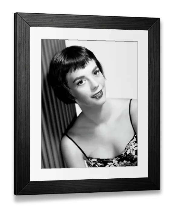 Framed Print : Natalie Wood Portrait Framed Print : Natalie Wood Portrait