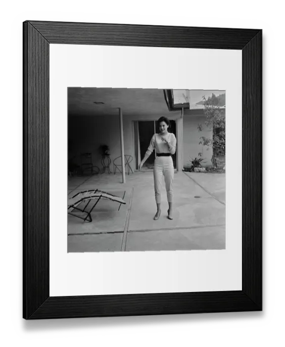 Framed Print : Natalie Wood, American Actress