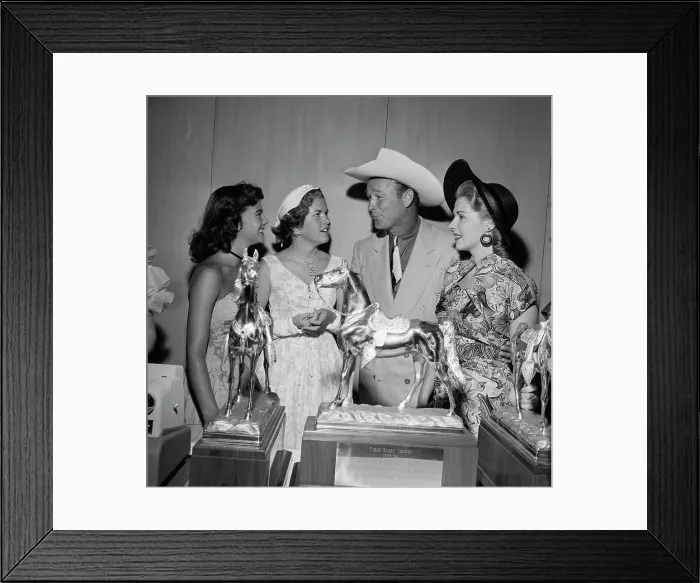 Framed Print : Roy Rogers Safety Awards Framed Print : Roy Rogers Safety Awards