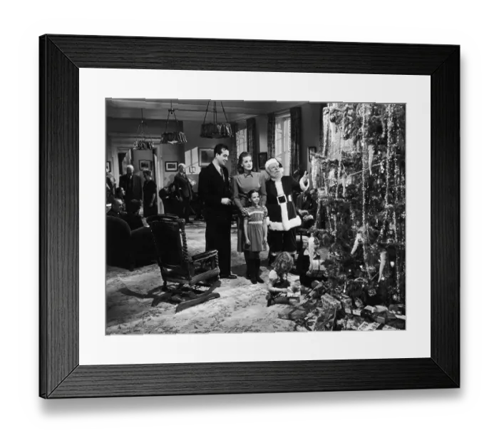 Framed Print : On Xmas Day