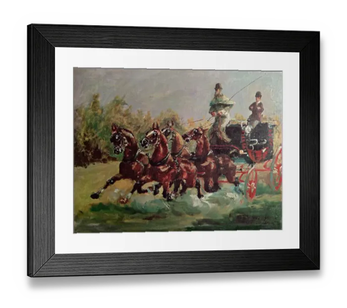 Framed Print : Nice, on the Promenade des Anglais, by Henri de Toulouse-Lautrec, 1880, 19th century, oil on canvas, 38, 5 x 50 cm Framed Print : Nice, on the Promenade des Anglais, by Henri de Toulouse-Lautrec, 1880, 19th century, oil on canvas, 38, 5 x 50 cm
