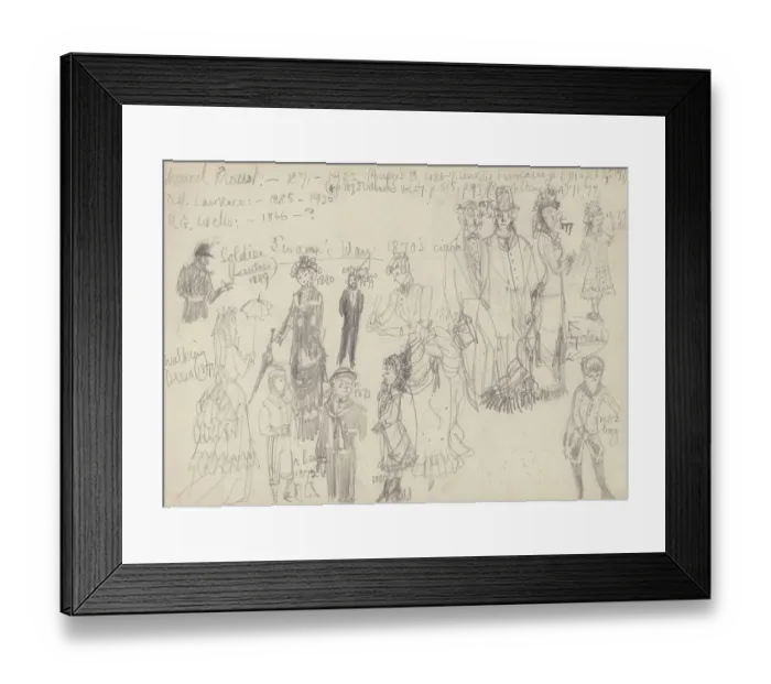 Framed Print : Historical Costume