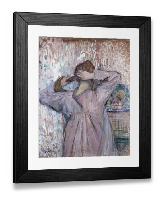 Framed Print : La Toilette (Celle Qui Se Peigne) Framed Print : La Toilette (Celle Qui Se Peigne)