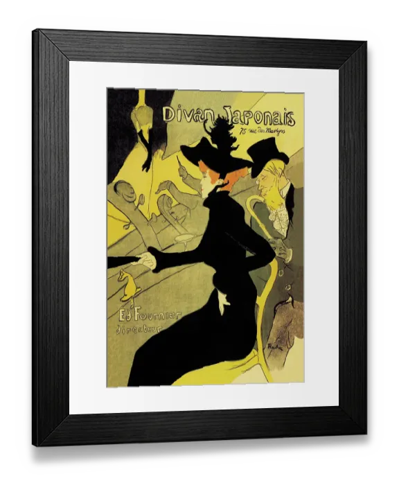 Framed Print : Divan Japonais Framed Print : Divan Japonais