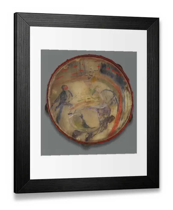 Framed Print : Au Cirque: Écuyère Framed Print : Au Cirque: Écuyère