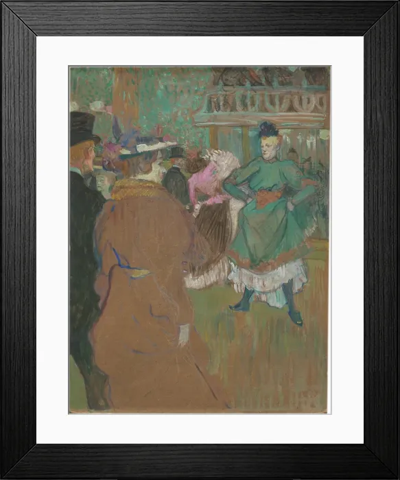 Framed Print : Quadrille At The Moulin Rouge Framed Print : Quadrille At The Moulin Rouge