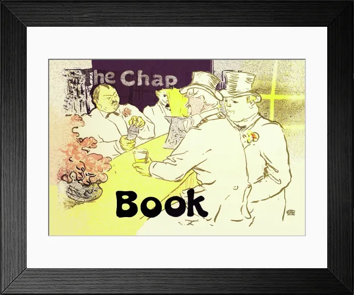 Framed Print : Chap Book. FRANCE - CIRCA 1895: Henri de Toulouse-Lautrec Framed Print : Chap Book. FRANCE - CIRCA 1895: Henri de Toulouse-Lautrec