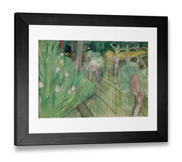 Framed Print : Ballet Scene Framed Print : Ballet Scene