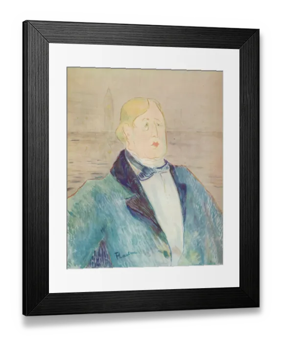 Framed Print : Portrait of Oscar Wilde Framed Print : Portrait of Oscar Wilde