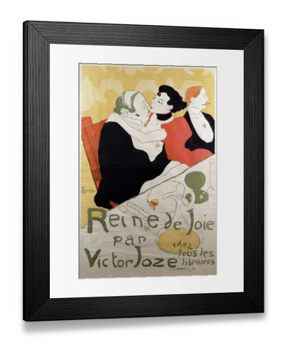 Framed Print : Reine de joie ('Queen of Joy'), 1892. Artist: Henri de Toulouse-Lautrec Framed Print : Reine de joie ('Queen of Joy'), 1892. Artist: Henri de Toulouse-Lautrec