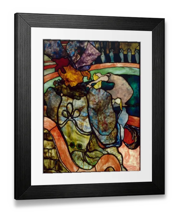 Framed Print : Papa Chrysanthème at the New Circus. Artist: Toulouse-Lautrec, Henri, de (1864-1901) Framed Print : Papa Chrysanthème at the New Circus. Artist: Toulouse-Lautrec, Henri, de (1864-1901)
