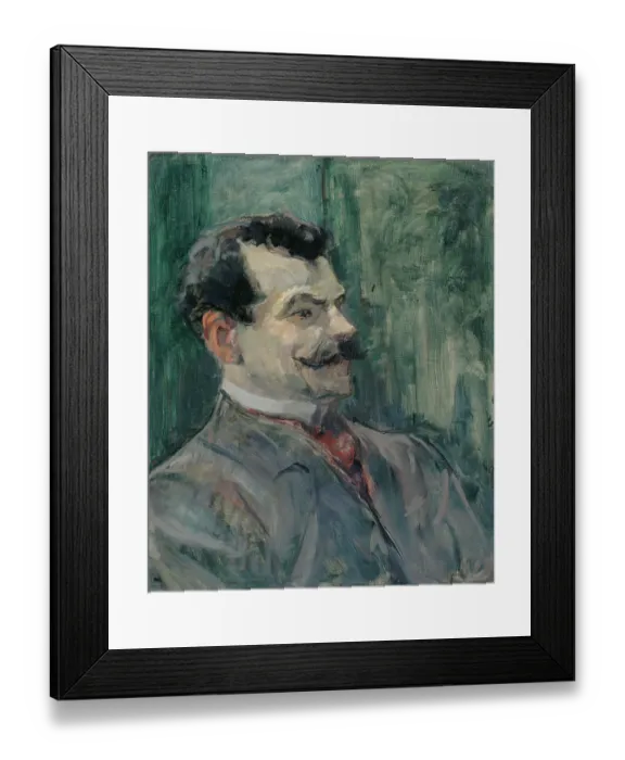 Framed Print : Portrait De André Rivoire Framed Print : Portrait De André Rivoire
