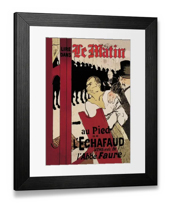 Framed Print : Matin au Pied de l'Echafaud (Morning at the Foot of the Scaffold) Framed Print : Matin au Pied de l'Echafaud (Morning at the Foot of the Scaffold)