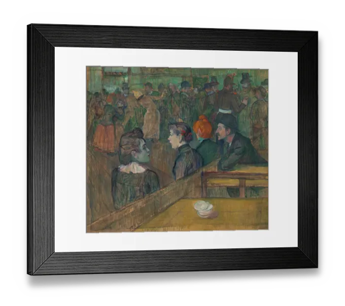 Framed Print : Moulin De La Galette Framed Print : Moulin De La Galette