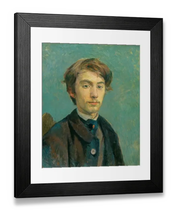 Framed Print : Portrait Of Emile Bernard Framed Print : Portrait Of Emile Bernard