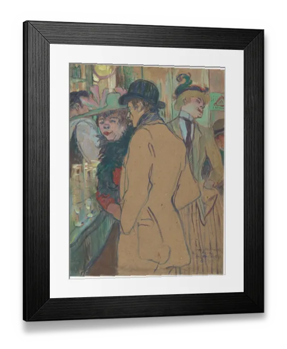 Framed Print : Alfred La Guigne Framed Print : Alfred La Guigne