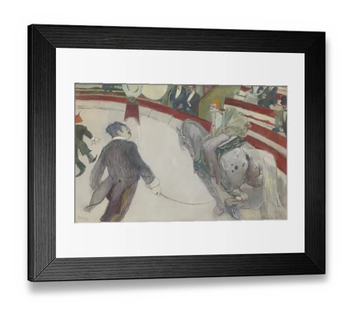 Framed Print : Equestrienne (At The Cirque Fernando) Framed Print : Equestrienne (At The Cirque Fernando)