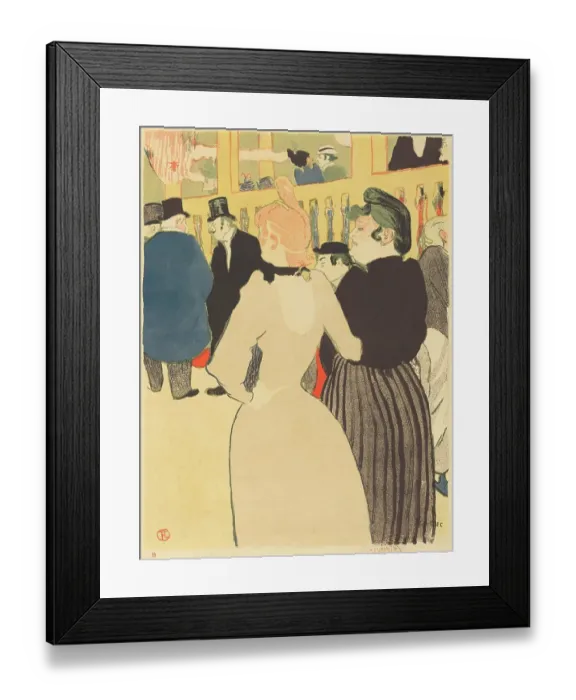 Framed Print : At The Moulin Rouge Framed Print : At The Moulin Rouge