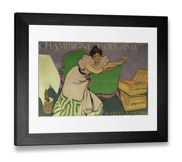 Framed Print : Casa Codorniu, Cartells d'ahir Collection, Spain Framed Print : Casa Codorniu, Cartells d'ahir Collection, Spain