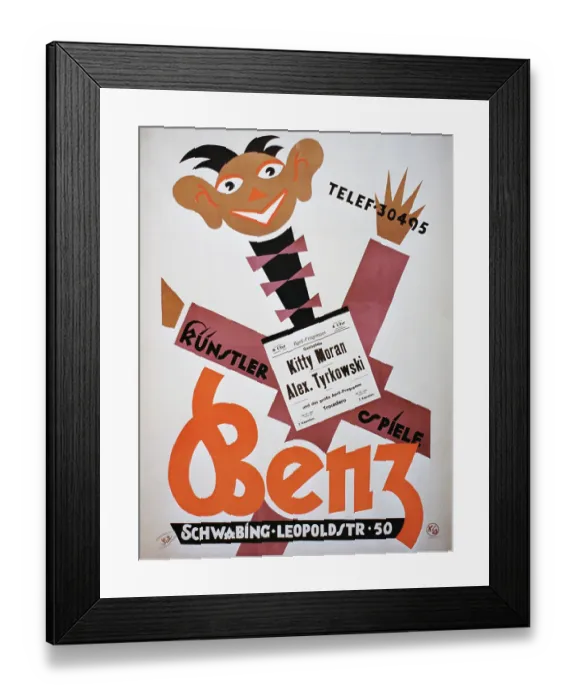 Framed Print : Vintage poster for art gallery exhibit Framed Print : Vintage poster for art gallery exhibit