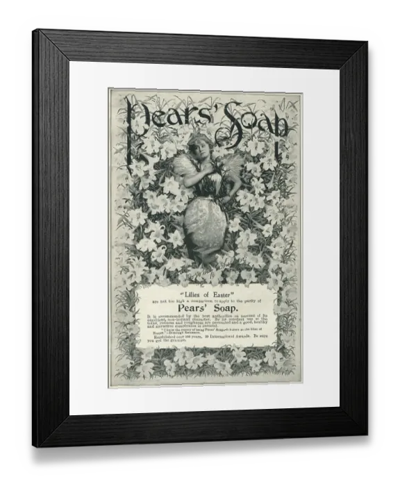 Framed Print : Pears Soap Framed Print : Pears Soap