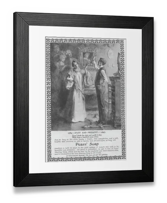 Framed Print : Pears Soap Framed Print : Pears Soap