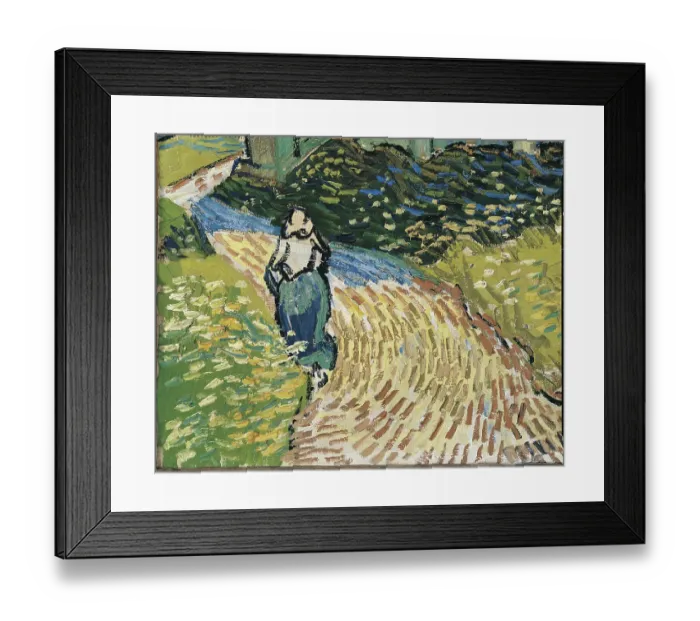 Framed Print : The Church at Auvers, by Vincent Van Gogh, 1890, 19th Century, oil on canvas, cm 94 x 74 Framed Print : The Church at Auvers, by Vincent Van Gogh, 1890, 19th Century, oil on canvas, cm 94 x 74
