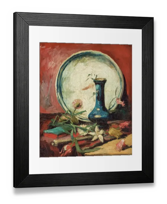 Framed Print : Still Life With Plate Framed Print : Still Life With Plate